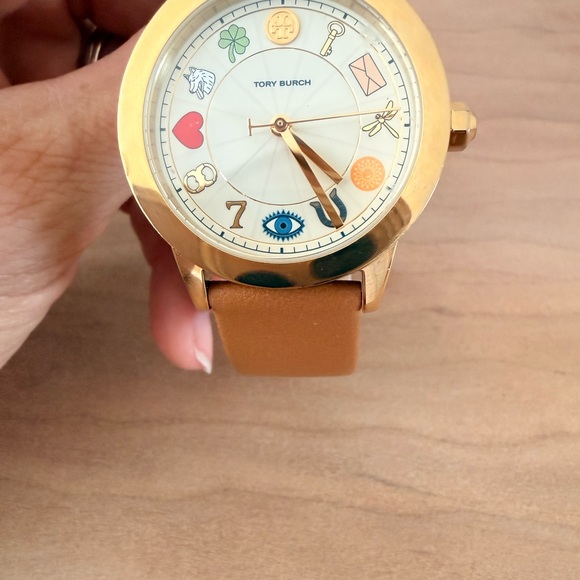 Tory Burch Gigi Charm-Inspired Dial Watch - Picture 2 of 9